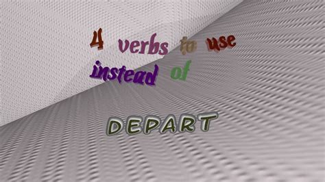 depcart|depart verb .